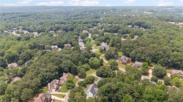735 River Ridge Lane, Suwanee, GA 30024 - aerial view of property's location featuring a forest and nearby suburban area