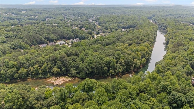 735 River Ridge Lane, Suwanee, GA 30024 - bird's eye view of a forest and a large body of water