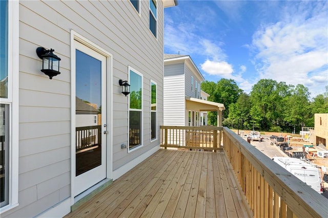 175 Basil St, Cumming, GA 30040 - view of wooden deck