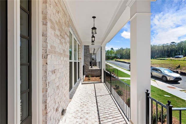 175 Basil St, Cumming, GA 30040 - view of covered porch