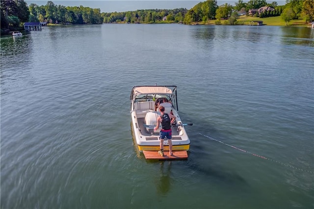 1126 Shoreline Dr, Jefferson, GA 30549 - dock featuring a water view
