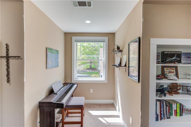 1126 Shoreline Dr, Jefferson, GA 30549 - hall with baseboards, carpet, and recessed lighting