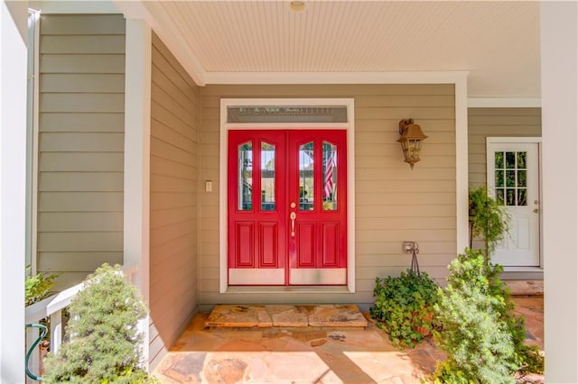 1126 Shoreline Dr, Jefferson, GA 30549 - view of exterior entry with a porch