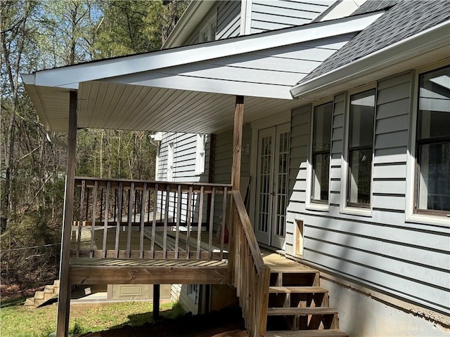 8310 Jensen Trl, Gainesville, GA 30506 - view of wooden deck