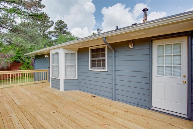 view of deck