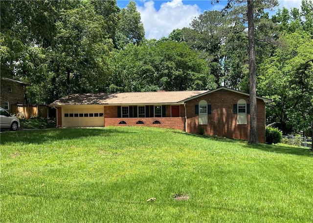 5607 Mountainbrooke Ct, Stone Mountain, GA 30087 - single story home featuring a garage and brick siding