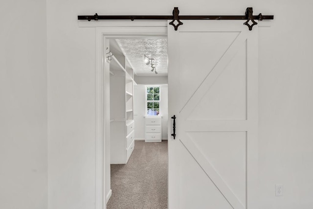 895 Roxfield Ct, Buford, GA 30518 - spacious closet featuring light colored carpet and a barn door