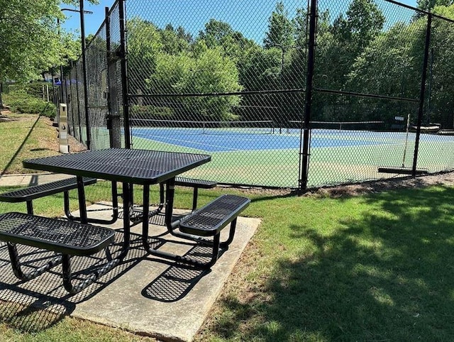 895 Roxfield Ct, Buford, GA 30518 - view of tennis court