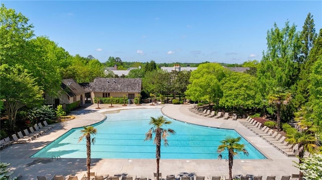 community pool featuring a patio