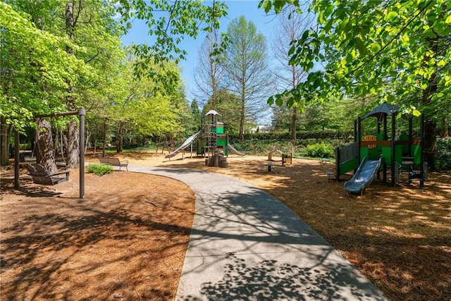 view of community playground