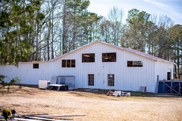 view of side of property