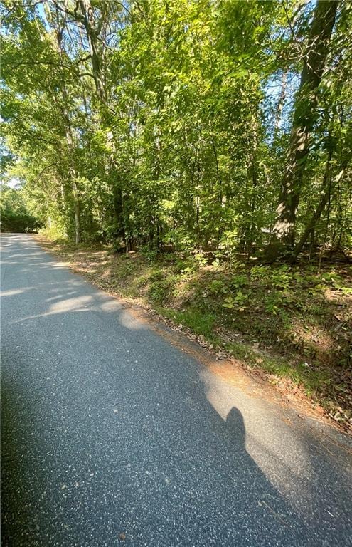 view of road