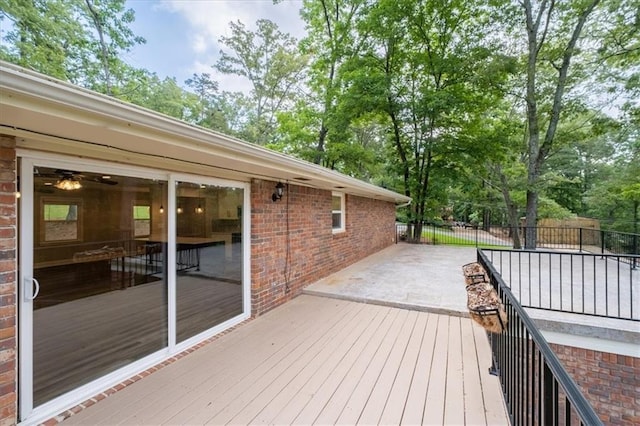 71 Seminole Trl SW, Cartersville, GA 30120 - deck with view of scattered trees