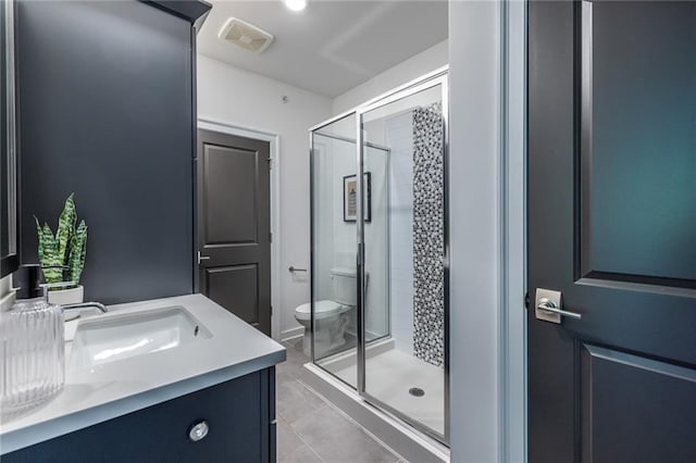 399 Pratt Dr SE, Atlanta, GA 30315 - full bath with vanity, a stall shower, and toilet