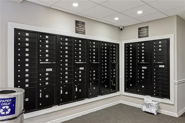 view of home's community featuring mail boxes