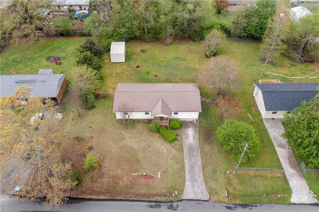 drone / aerial view