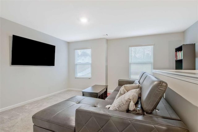 370 Cassidy Trl, Douglasville, GA 30134 - carpeted living room with healthy amount of natural light and baseboards