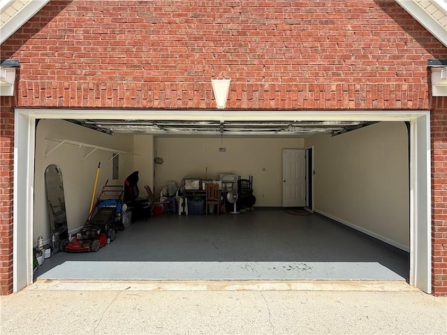 1245 Mulberry Mill Ln, Lawrenceville, GA 30043 - garage with electric panel and driveway