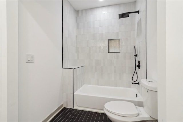 1129 Victory Dr SW, Atlanta, GA 30310 - full bath featuring toilet,  shower combination, and baseboards
