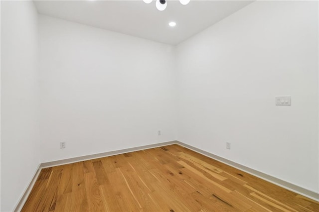 1129 Victory Dr SW, Atlanta, GA 30310 - spare room with light wood finished floors, baseboards, and recessed lighting