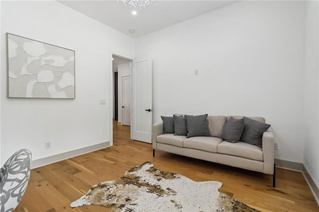 1129 Victory Dr SW, Atlanta, GA 30310 - living room featuring wood finished floors and baseboards