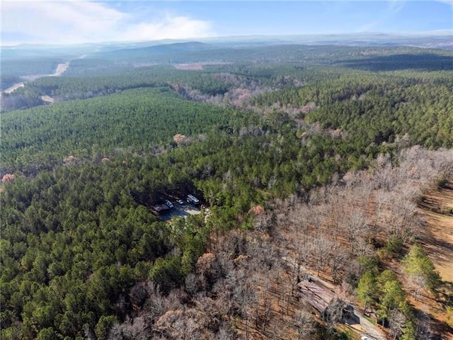 view of aerial view