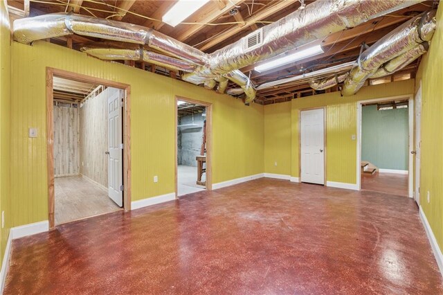 37 Long Branch Way, Dahlonega, GA 30533 - unfinished basement with visible vents and baseboards