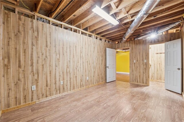37 Long Branch Way, Dahlonega, GA 30533 - unfinished basement with wood finished floors