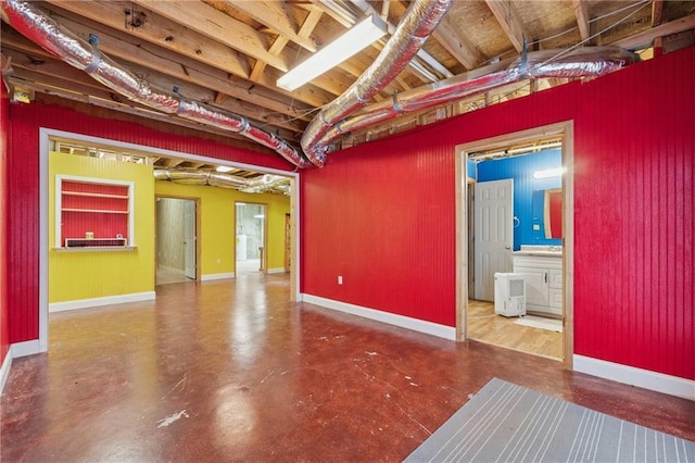 37 Long Branch Way, Dahlonega, GA 30533 - interior space with concrete floors