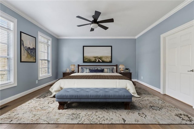 37 Long Branch Way, Dahlonega, GA 30533 - bedroom with crown molding, baseboards, and multiple windows