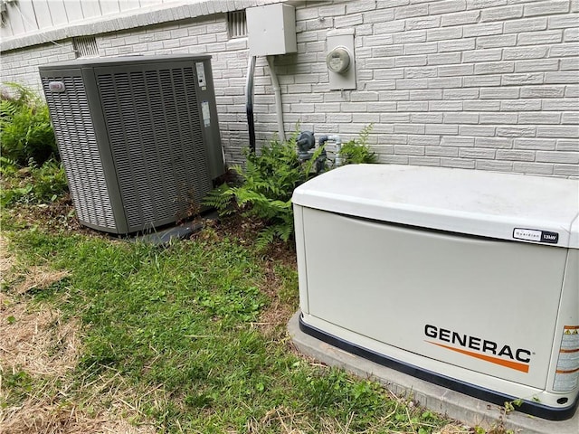 4717 Westhampton Dr, Tucker, GA 30084 - exterior view of a power unit, cooling unit, electric meter, and brick siding