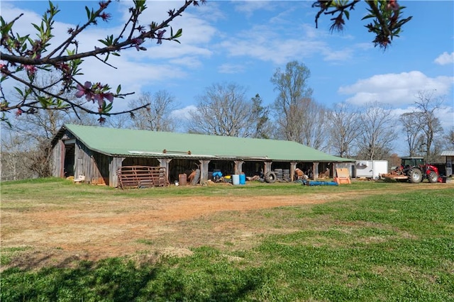 view of stable