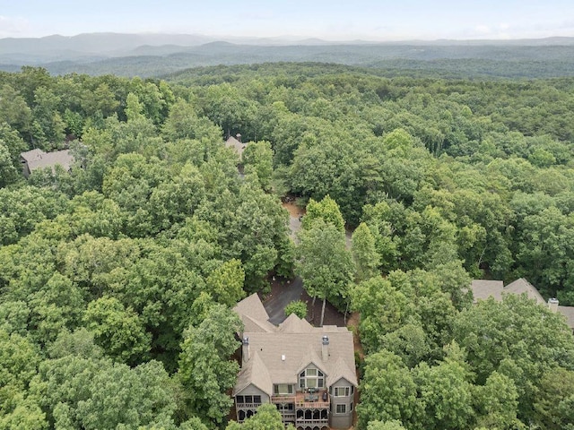 46 Bee Balm Way, Big Canoe, GA 30143 - view from above of property featuring a heavily wooded area