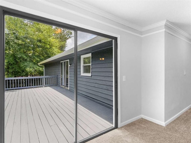 4720 Hull Rd, Conyers, GA 30094 - view of wooden terrace