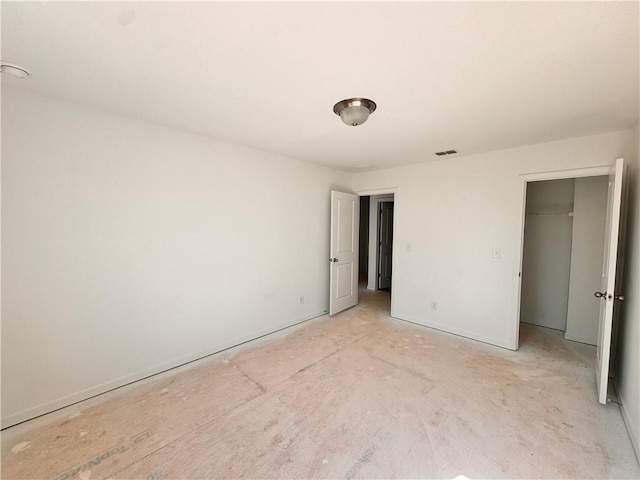 view of unfurnished bedroom