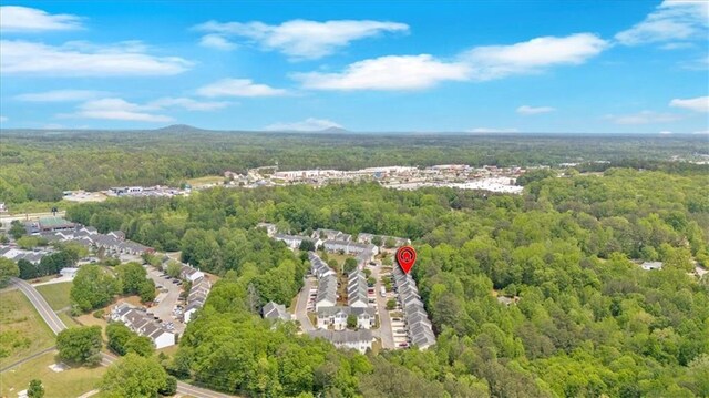 261 Venture Path, Hiram, GA 30141 - aerial overview of property's location with a heavily wooded area