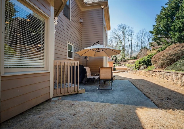 view of patio / terrace