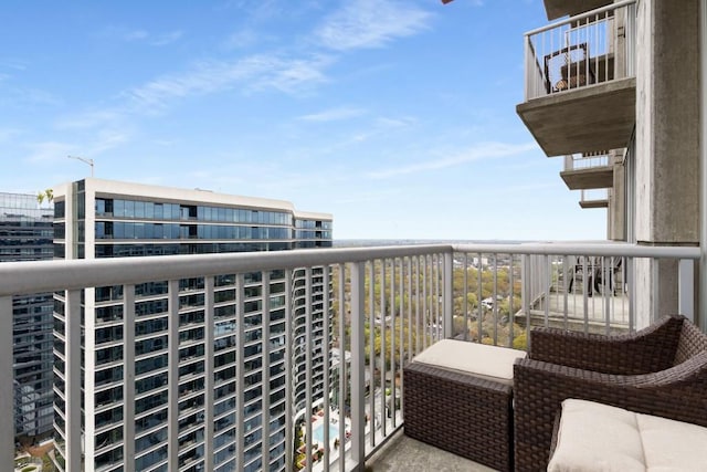 855 Peachtree St NE Unit 2706, Atlanta, GA 30308 - view of balcony