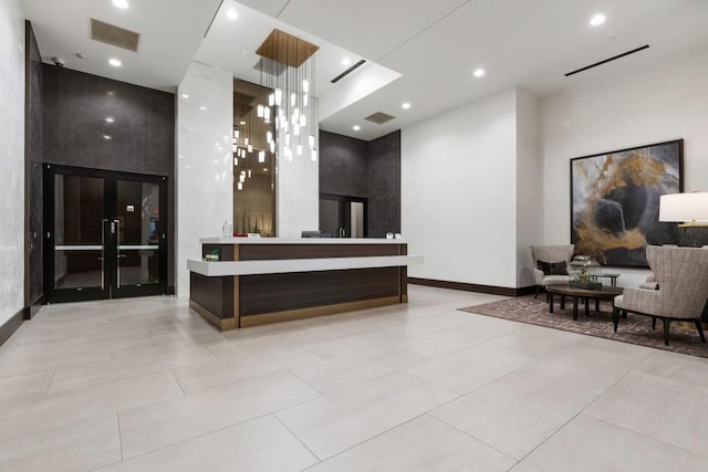 855 Peachtree St NE Unit 2706, Atlanta, GA 30308 - reception with visible vents