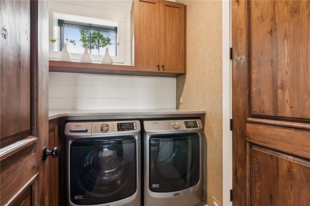 150 Trinity Farm Dr, Canton, GA 30115 - washroom featuring cabinet space and independent washer and dryer