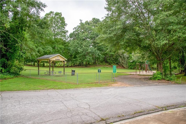 5961 John St, Austell, GA 30106 - view of property's community with a gazebo
