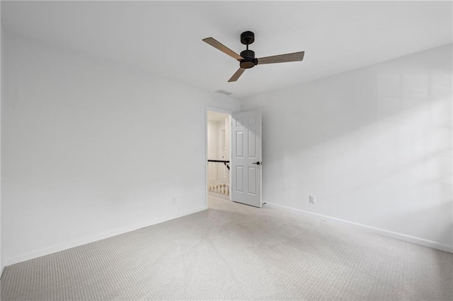 1017 Mill Creek Mnr NE, Brookhaven, GA 30319 - empty room featuring light colored carpet and ceiling fan