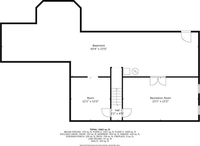 1017 Mill Creek Mnr NE, Brookhaven, GA 30319 - view of room layout