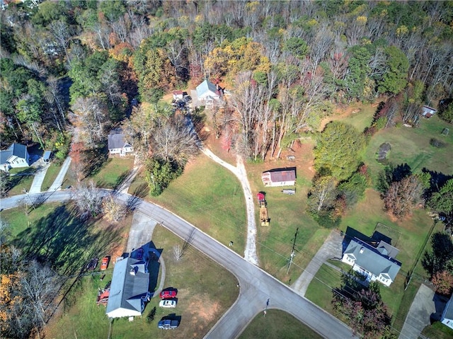 90 Wiley Dr, Douglasville, GA 30134 - aerial overview of property's location featuring a forest