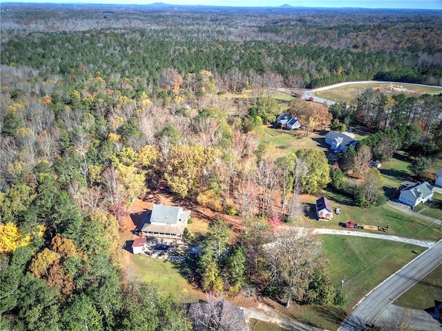 90 Wiley Dr, Douglasville, GA 30134 - aerial view of property's location featuring a heavily wooded area