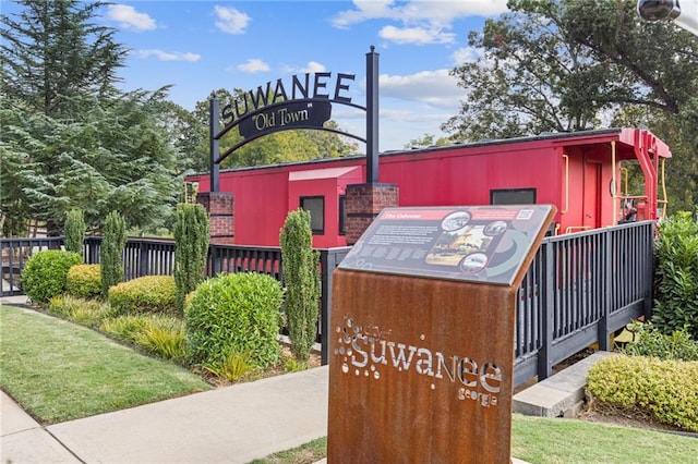 527 Main St, Suwanee, GA 30024 - view of community sign