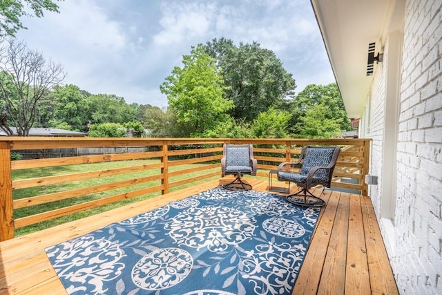 661 Inglewood Dr SE, Smyrna, GA 30080 - view of wooden deck