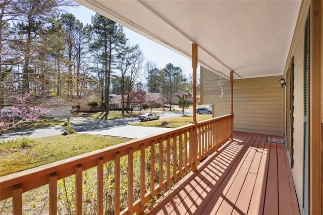 view of porch