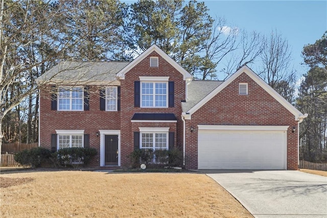 view of front of home with a front yard