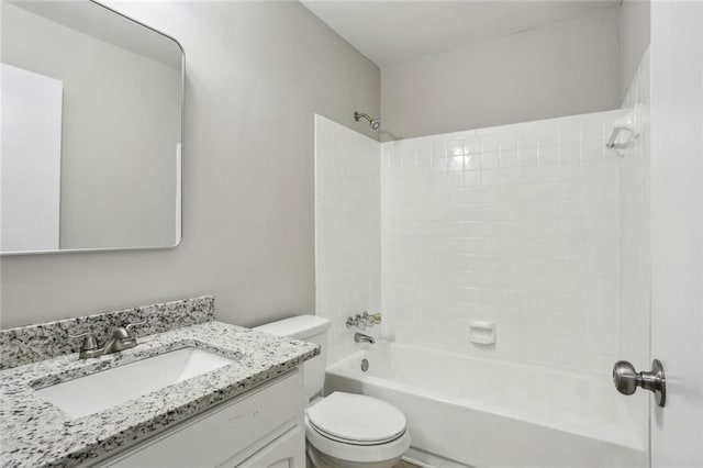 1050 Chapman Cir, Stone Mountain, GA 30088 - full bath featuring shower / bathtub combination and vanity